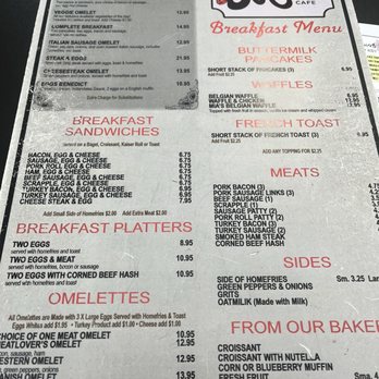 Mia’s Cafe - Their menu - Breakfast & Brunch Near Me - Mays Landing, New Jersey