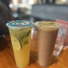 Kumquat Lemon Green Tea Kong Kong milk tea Kumquat Lemon Green Tea Kong Kong milk tea