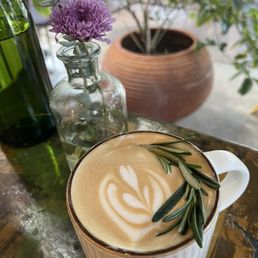 Rosemary latte Rosemary latte