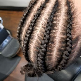 The Barberhood - First time getting 4 braids - Barbers Near Me - San Francisco, California The Barberhood - First time getting 4 braids - Barbers Near Me - San Francisco, California