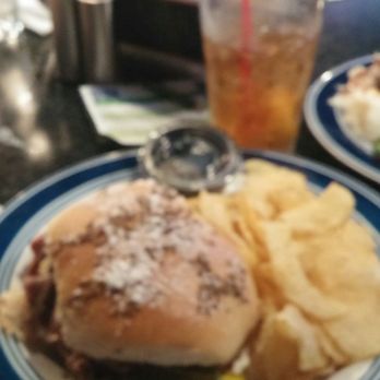 The Grill @ The Dome - Beef on weck plus added vinegar on the potatoe chips. - American Near Me - Tonawanda, New York