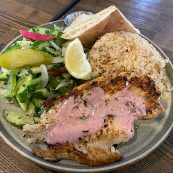 Dvine Mediterranean Experience - Brea - Sea Bass - Mediterranean Near Me - Brea, California