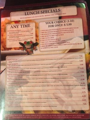 Menu photo 1 Del Rio Restaurante Mexicano Independence, IA Menu photo 1 Del Rio Restaurante Mexicano Independence, IA