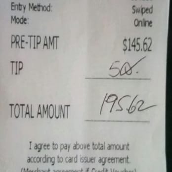 Hanabi Sushi - Forged tip amount + total uneffing belivable! - Japanese Near Me - Mountain View, California
