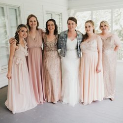 Bella Bridesmaids - All bridesmaids gowns courtesy of Bella Bridesmaids / Photo by This Lovely Light