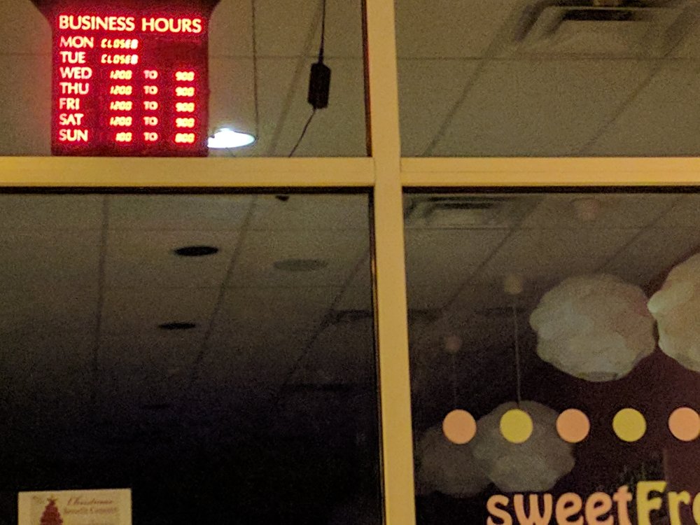 SWEETFROG PREMIUM FROZEN YOGURT 125 Lucy Ln, Waynesboro, Virginia