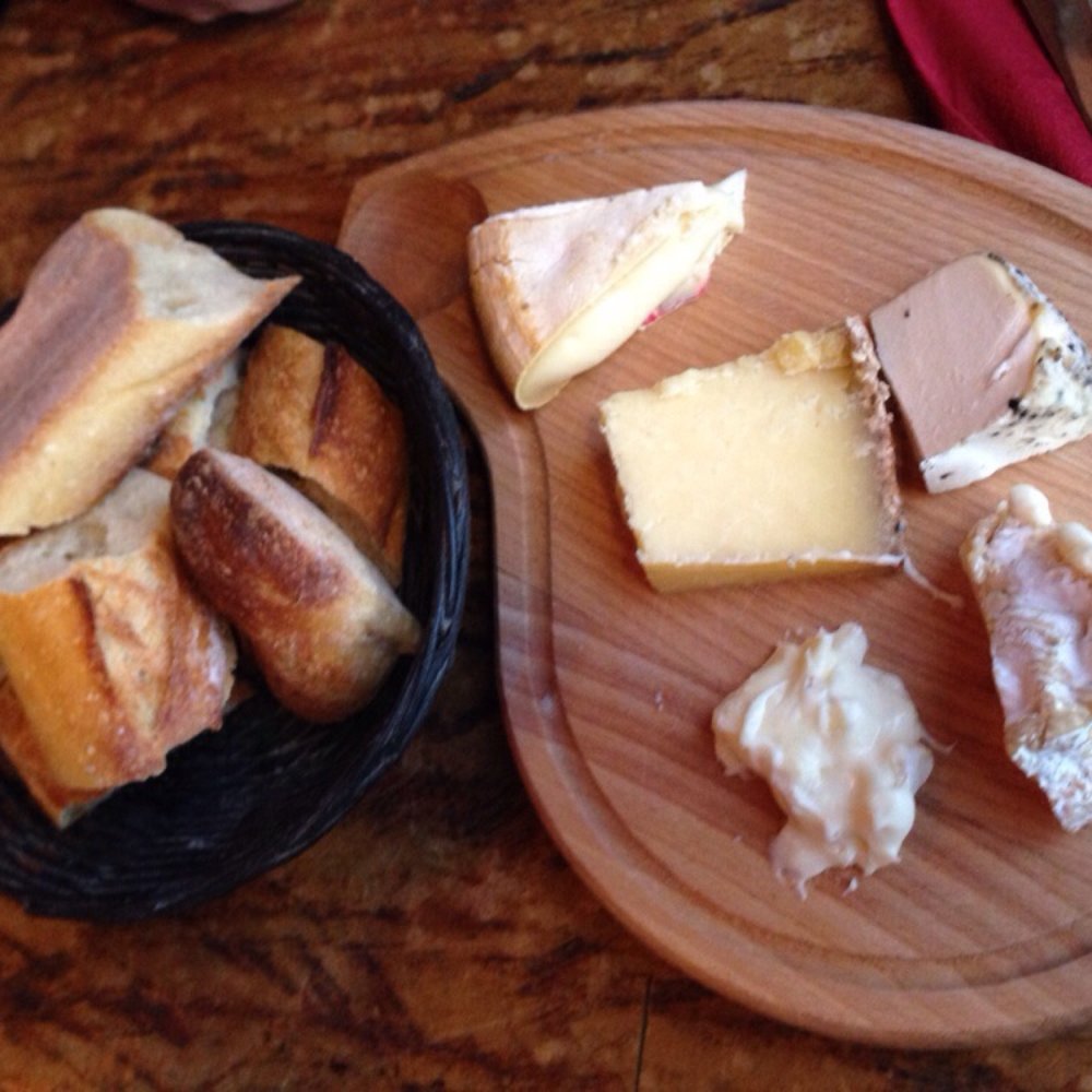 Cheese and bread