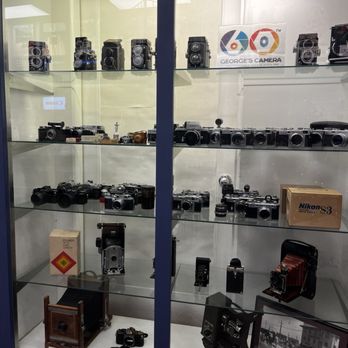 George's Camera - Inside (vintage display for sale) - Photography Stores & Services Near Me - San Diego, California