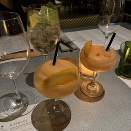 Frozen aperol spritz