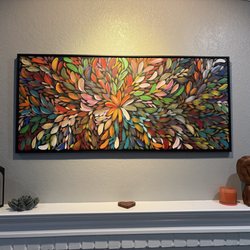 The Framing Corner - Custom Picture Framing - Framed and hung up!