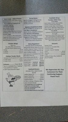 Menu photo 1 Home Run Pizza Marksville, LA