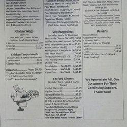 Home Run Pizza - Menu