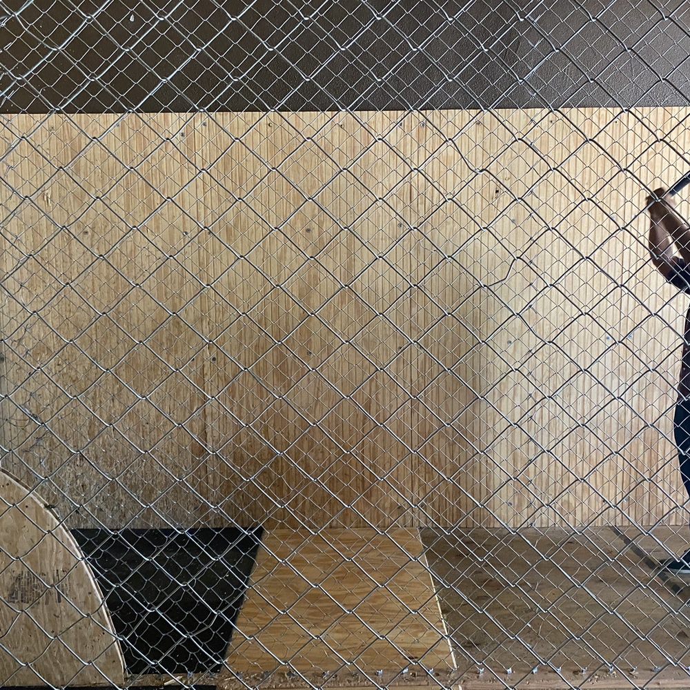 Throwing the axe Throwing the axe