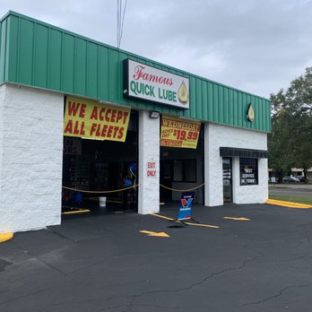 Famous Quick Lube 10 - Oil Change Stations Near Me - Jacksonville, Florida