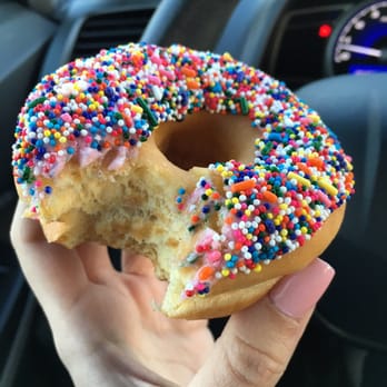 Dunkin' - Strawberry sprinkled donut - Coffee & Tea Near Me - Myrtle Beach, South Carolina