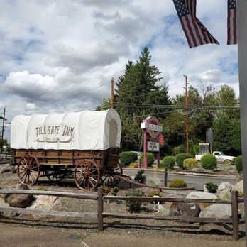 The Tollgate - Out front on a lovely day - American Near Me - Sandy, Oregon The Tollgate - Out front on a lovely day - American Near Me - Sandy, Oregon