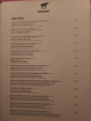 Menu photo 4 Bärenwirt Salzburg, 5
