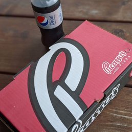Two Cheese & Pepperoni Slices + 20 oz Pop for $9.27 + tax. Wait to see what is inside the box :).