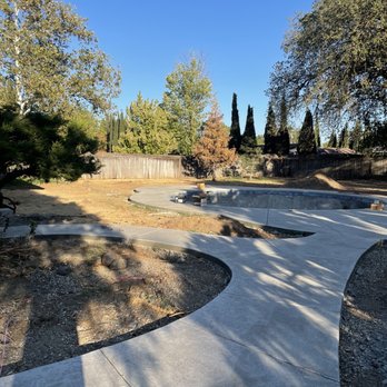 Wells Pools - Before and after fill. We are on to landscaping now! - Hot Tub & Pool Near Me - Rancho Cordova, California Wells Pools - Before and after fill. We are on to landscaping now! - Hot Tub & Pool Near Me - Rancho Cordova, California