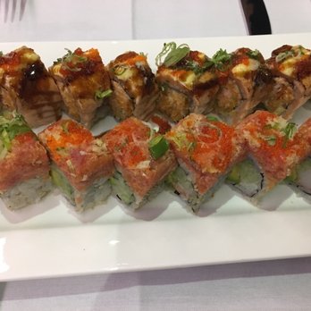 All Seasons Table - Salmon and tuna rolls - Chinese Near Me - Malden, Massachusetts