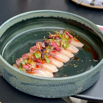 TLK- Tigerlily Kitchen - @eatingsfrom - hamachi crudo - Pan Asian Near Me - New York, New York TLK- Tigerlily Kitchen - @eatingsfrom - hamachi crudo - Pan Asian Near Me - New York, New York