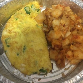 57s All American Grill - Looks like someone already bit a part of the omelette. Literally had ONLY JALAPLENOS AND CHEESE. - American Near Me - Flushing, New York 57s All American Grill - Looks like someone already bit a part of the omelette. Literally had ONLY JALAPLENOS AND CHEESE. - American Near Me - Flushing, New York