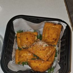 Fried ravioli