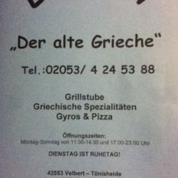 Sotis Der alte Grieche