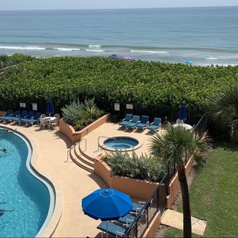 Oceanique Resort - View from 3rd floor south building - Hotels Near Me - Indian Harbour Beach, Florida Oceanique Resort - View from 3rd floor south building - Hotels Near Me - Indian Harbour Beach, Florida