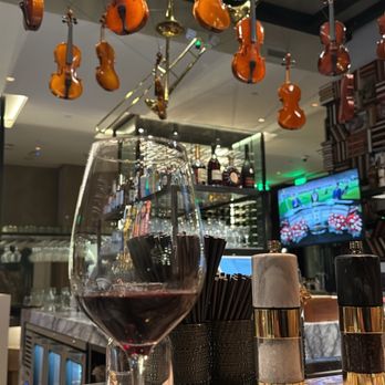 Settecento - Bar area and wine - Italian Near Me - Los Angeles, California