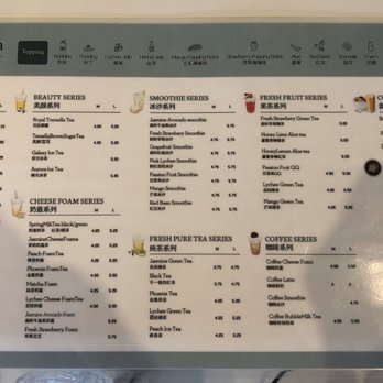 Spring Tea - Menu - Bubble Tea Near Me - Orlando, Florida Spring Tea - Menu - Bubble Tea Near Me - Orlando, Florida