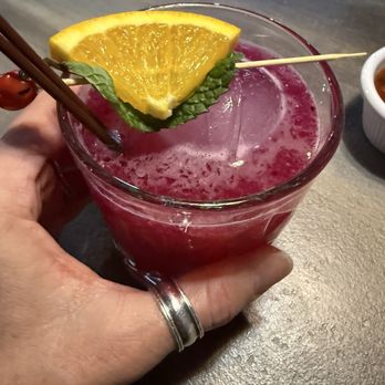 Neza Mexican Restaurant - Delish dragonfruit marg - Mexican Near Me - Warwick, Rhode Island