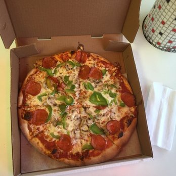 Bitondo's Pizzeria - Small pie for $14. Could use more pepperoni but still very good. - Pizza Near Me - Toronto, Ontario