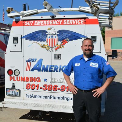 1st American Plumbing, Heating & Air Logo