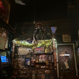 Wall of memorabilia? And weird frog Wall of memorabilia? And weird frog