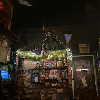 The Alley - Wall of memorabilia? And weird frog - Dive Bars Near Me - Oakland, California The Alley - Wall of memorabilia? And weird frog - Dive Bars Near Me - Oakland, California