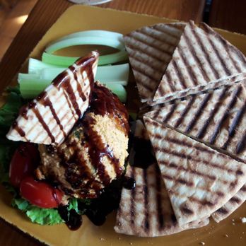 Buddy Lou's Eats Drinks & Antiques - Order this.  Homemade hummus with balsamic glaze. - New American Near Me - Hancock, Maryland