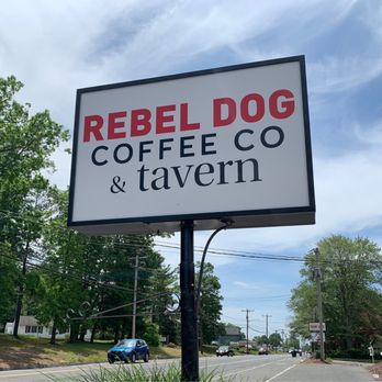Rebel Dog Coffee Co. & Tavern PLAINVILLE - The Sign - Coffee & Tea Near Me - Plainville, Connecticut