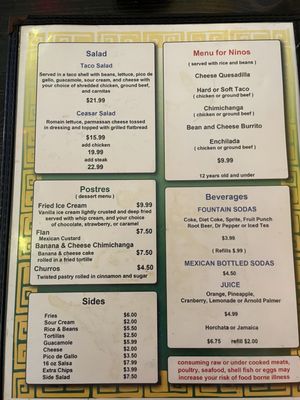 Menu photo 6 Fernando's Mexican Grill Kahului, HI