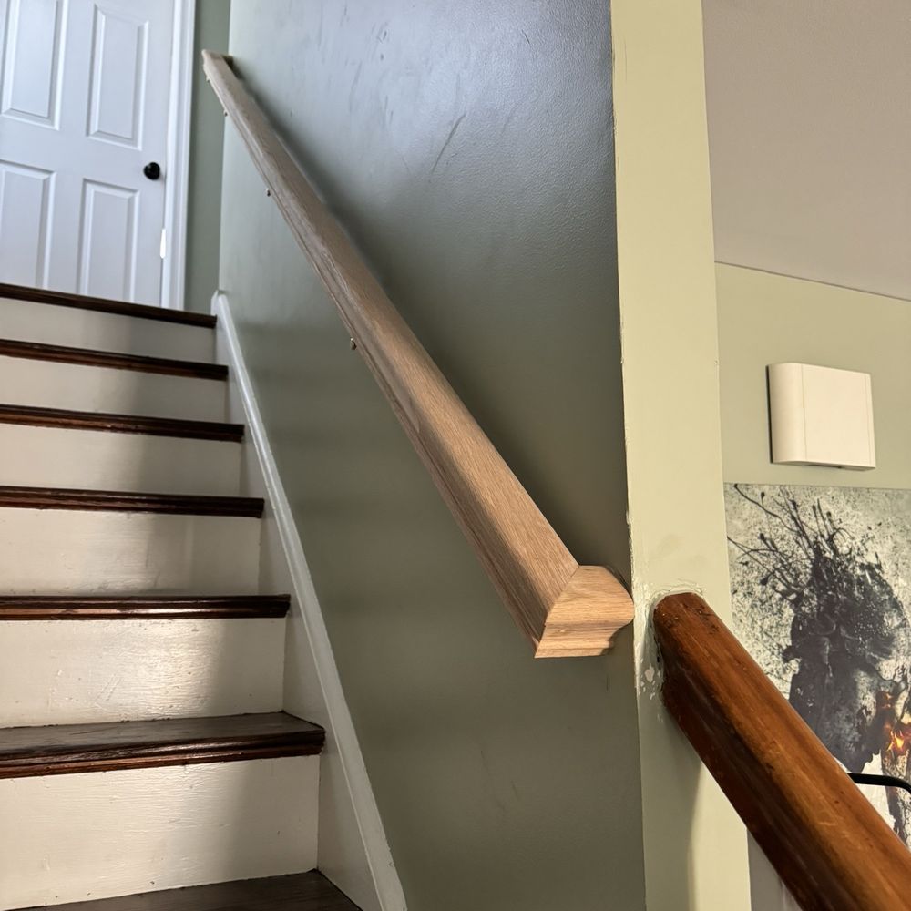 O' Boyle Brothers - Stair railing - Flooring Near Me - Upper Darby, Pennsylvania O' Boyle Brothers - Stair railing - Flooring Near Me - Upper Darby, Pennsylvania