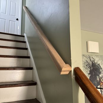 O' Boyle Brothers - Stair railing - Flooring Near Me - Upper Darby, Pennsylvania O' Boyle Brothers - Stair railing - Flooring Near Me - Upper Darby, Pennsylvania