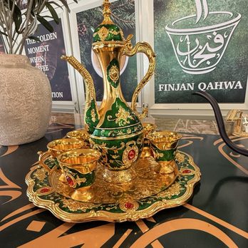 Finjan Qahwa - Photo 8: Tea set - Coffee & Tea Near Me - San Francisco, California Finjan Qahwa - Photo 8: Tea set - Coffee & Tea Near Me - San Francisco, California