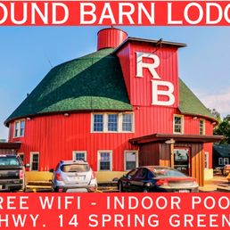 Exterior photo of Round Barn Lodge - Spring Green, Wisconsin Exterior photo of Round Barn Lodge - Spring Green, Wisconsin