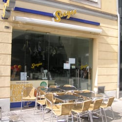 Sorger Albin, zum Weinrebenbäcker, nunmehr - Bäckerei / Café Sorger in der Dominikanergasse in Leoben