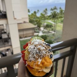 Maui Fruit Ninja - Papaya fruit bowl