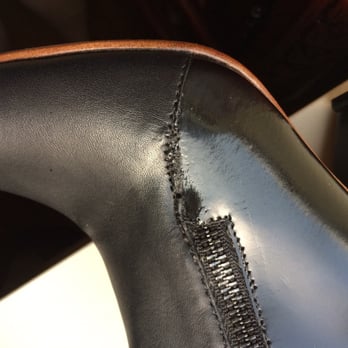 John Fluevog - The leather at the stitch is missing, looks like it was burned. - Shoe Stores Near Me - Vancouver, British Columbia