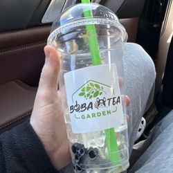 Boba Tea Garden - Chocolate sauce milk tea