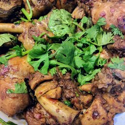 Spicy chicken from special menu- must try.