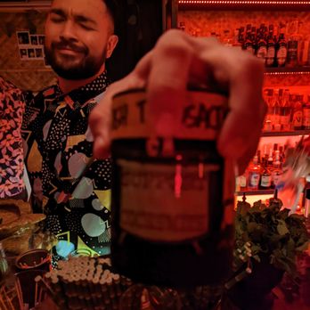 Bootlegger Tiki - Tip jar: Support "cocksmiths" (they aren't mixologists...) - Tiki Bars Near Me - Palm Springs, California Bootlegger Tiki - Tip jar: Support "cocksmiths" (they aren't mixologists...) - Tiki Bars Near Me - Palm Springs, California