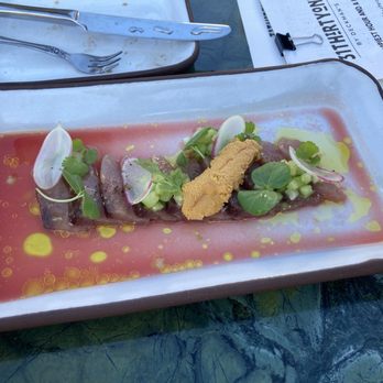 Deckman’s North At 3131 - Yellowfin tuna crudo - New American Near Me - San Diego, California